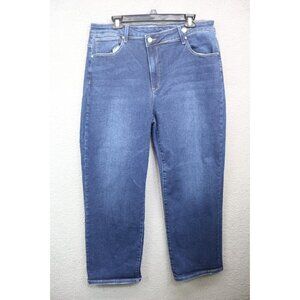 Risen Jeans Women's 2XL Dark Wash Boot Cut Jeans